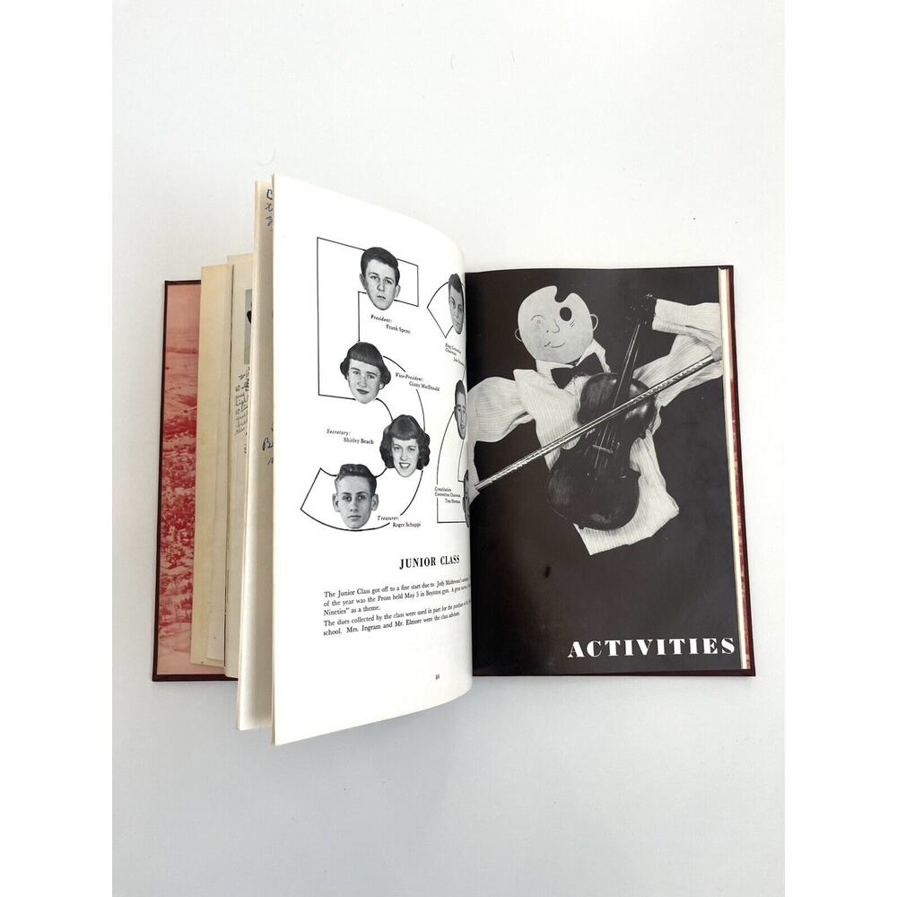 1951 Yearbook: Ithaca High School, Ithaca, New York. Unique Gift. History